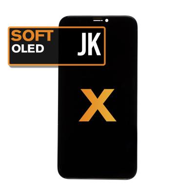 China Wholesale iParts JK Soft OLED LCD Display For iPhone X Touch Screen Digitizer Assembly Full Tested Grade AAA for sale