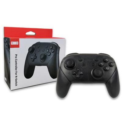 China Wireless Pro Controller Gamepad Joystick Remote For NS Switch Console Black for sale