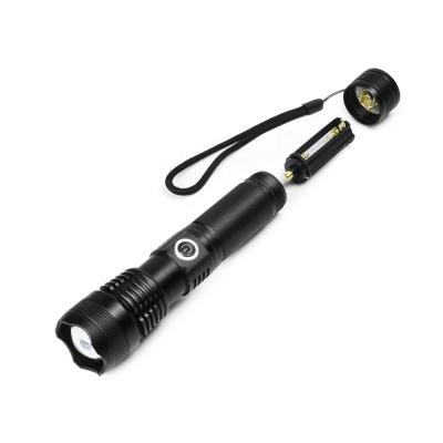 China Emergency Outdoor Camping Aluminum High Power 2000 Lumen Flashlights And 10W Rechargeable Tactical Led Torches Flashlight for sale