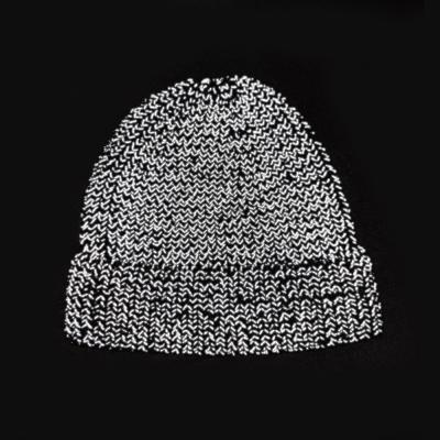 China New JOINT Reflective Knit Beanie Hat /Reflective Cap Night Outdoor Sports Safety for sale