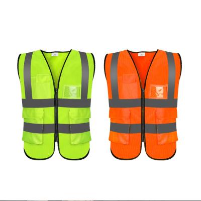 China EN 20471 LED FLASH Hi Vis High Visibility LED Safety Vest CE Certified Reflective Vest Safety Vest for sale