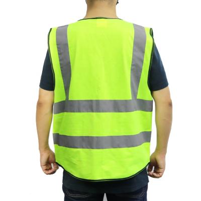 China Water Proof Customized Hi Strength Safety Safety Vest Running Safety Reflective Vest for sale