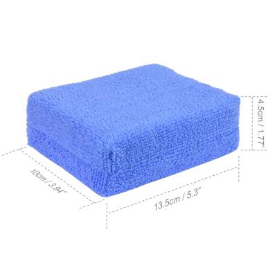 China Microfiber Wax Applicator Sponges Polishing Pads for sale