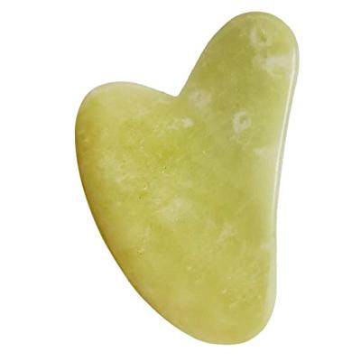 China Face Crystal Health Care Yellow Lemon certified by this Jade Gua Sha Ox Horn Gua Sha for sale