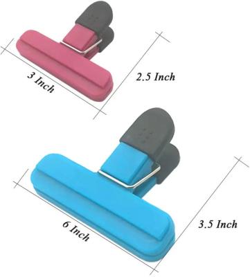 China Large and Small Sustainable Chip Bag Clips - Assorted Sizes Food Bag Clips Plastic Heavy Seal Handle for sale