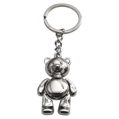 China Hot Sale Cute Animal Craft Gifts Mini Pet ZOO Metal Beer Key Chain Metal Promotion Gift 2D/3D Humane Society Customized Designs for sale