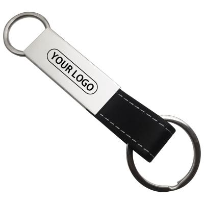 China Cheap durable custom 3d white sublimation logo maker logo maker key chain cute animal leather metal keychain letters durable custom key chain for sale