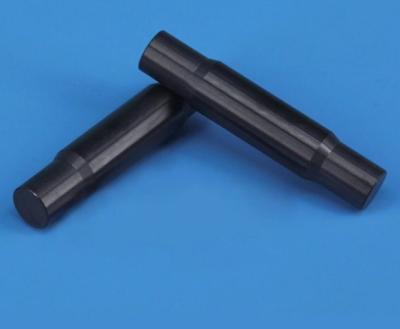 China Si3N4 Silicon Carbide Nitride Ceramic Groove Tube Rod Pins Customization for sale