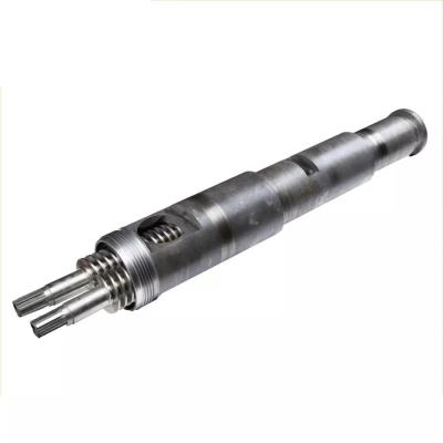 China Conical Twin Screw Barrel 38CrMoAIA Nitrided Material For Extruder Machine for sale