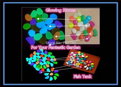 China Glow Pigment Stone Luminescent Materials Pebbles Photoluminescent Stones for sale