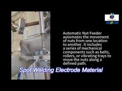 industrial equipment automatic nut feeder machine vibratory bowl feeder in spot welding