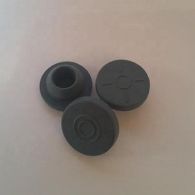 China Used with aluminum-plastic cap for injection vial 20mm butyl rubber glass stopper for sale