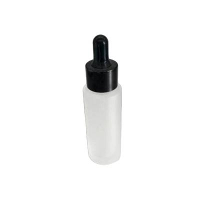 China 25ml 30ml 40ml 60ml frosted glass bottle cosmetic glass dropper bottle for sale