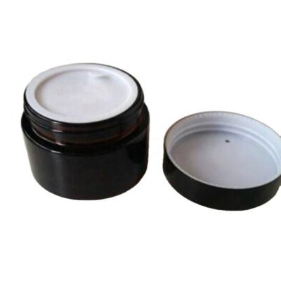 China For Packing 5ml 10ml 20ml 30ml 50ml 100ml Cream Clear Frosted Amber Glass Jar for sale