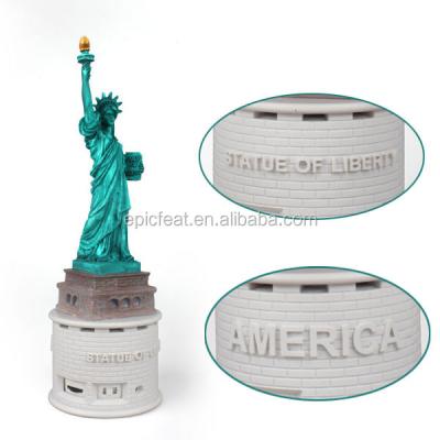 China Western Liberty Sculpture Speaker America Souvenirs Wireless Statue for sale