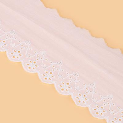 China Other Good Quality Flower Trim Lace Wholesale Lace Trim For Dresses, Baby Clothes, Bag, Pampers Clothes for sale