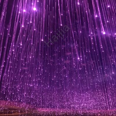 China Star Light Points In The Ceiling Cyber ​​Celebrity Ceiling Forest Star Sky Fiber Rope Decorative Stylish 2020 Led Light for sale