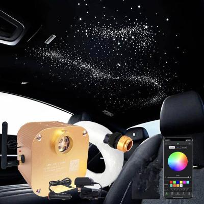 China Car /home 12V Meteor Shower Universal Galaxy Fiber Star Light Auto Roof Kit for sale