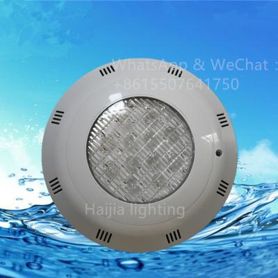 China LANDSCAPE CE RoHS 4 Year Warranty ABS Housing Resin Glue Filled Boat / Yacht Professional Waterproof Pool Underwater Led Lamp for sale