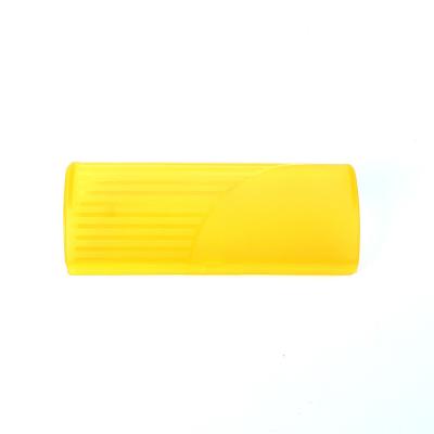 China Sunglasses Case Hot Selling Yellow Plastic Sunglasses Case Personalized Optical Glass Case For Student for sale