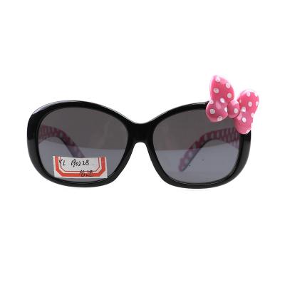 China Fashion I-PACK Kids Sunglasses Pink Polka Dot Bow Bow for Girls Kids Party Sun Glasses for sale