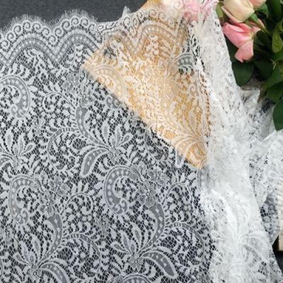 China DELACE handmade multicolor handmade nature flower figure fabric embroidery eyelashi lace for wedding dresses women lace for sale