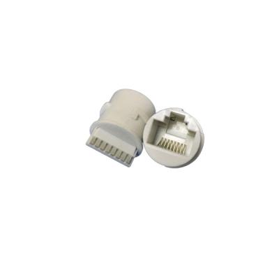 China Conector modular audio RJ45 del conector de la señal de la fibra óptica RJ45 en venta