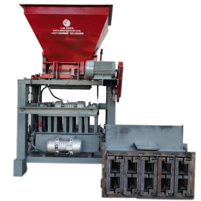 China Construction worksÂ   The factory direct sale free - burning hollow brick machine small mobile cement brick machine for sale