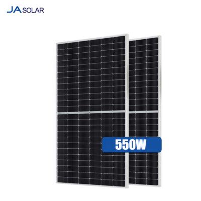 China Solar Power System Shop Tier 1 JA Brand 540W 545W 550W Top Solar Panels Use For Different Views for sale