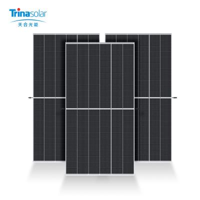 China Trina 540W solar power system factory brand mono facial solar modules in stock for sale