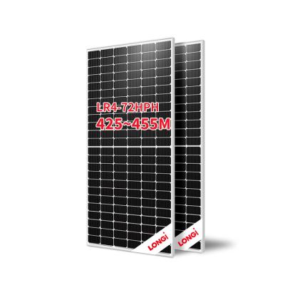 China Double Glass Solar Module 545W 540W 535W LONGI Brand Solar Panel 182mmx182mm for sale