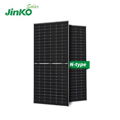 China Solar Power System Jinko N Type Half Cell Solar Power System Solar Module 595W 600W 605W 610W 615W for sale