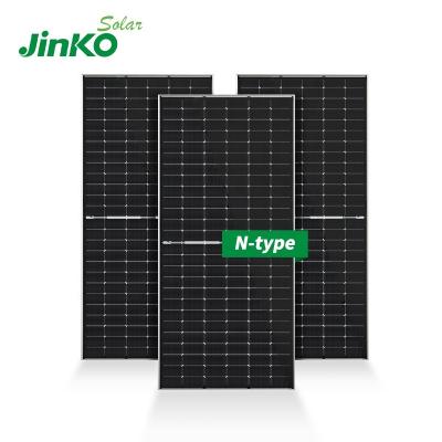 China JinKo Tiger Neo N Type Solar Power System Tier 1 Brand Solar Panel 595W 600W 605W 610W 615W for sale