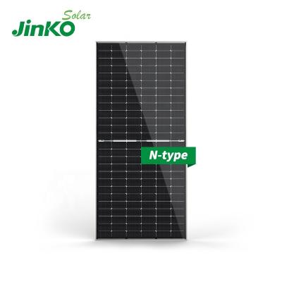 China Jinko Solar Power System Tiger Solar Panel N-type Half Cut Jinko Solar Module Solar Panel 595W 600W 605W 610W 615W for sale