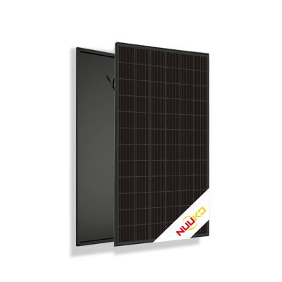 China Nuuko Full Power Module 400w Solar System Solar Panel Solar Project Black 158.75mmx158.75mm for sale