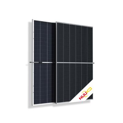 China NUUKO Brand Europe Stock 670W 665W 660W Solar Panel 210mmx210mm for sale