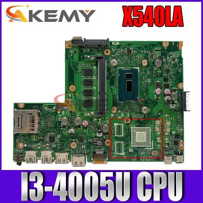 China LAPTOP Akemy X540LJ Laptop Motherboard For ASUS VivoBook X540LA F540LJ F540LA F540L A540LJ A540L Mainboard 4GB-RAM I3-4005U CPU for sale