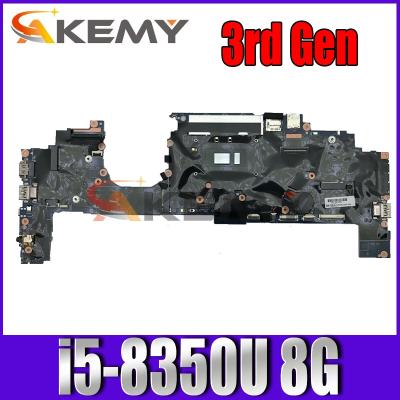 China LAPTOP for ThinkPad X1 Yoga Laptop Motherboard LRV3 17800-1 3rd FRU; 01YN206 01YN210 01YN240 5B2013402 CPU: I5 8350U 8G for sale