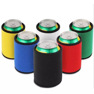 China Hot-selling high quality waterproof logo neoprene stubby beer can holder custom made for sale