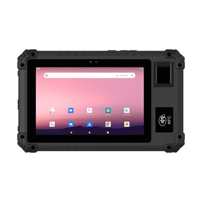 China Factory android tablet waterproof with rfid reader 8 inch biometric rugged IP65 android tablet for sale