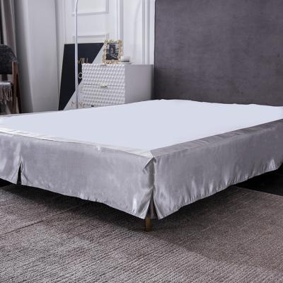 China Modern or classic luxury decorative bed skirt, bed skirts, hotel bed skirt for hotel design for sale