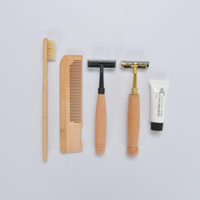 China Cheap Hotel Bathroom Guangzhou Hotel Supplies Recycle Non Organic Plastic Bamboo Hotel Amenities Hotel Toiletries Supplier for sale