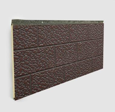 China Modern Embossing Insulated Polyurethane Panel Waterproof Wall Panel For Exterior Wall for sale