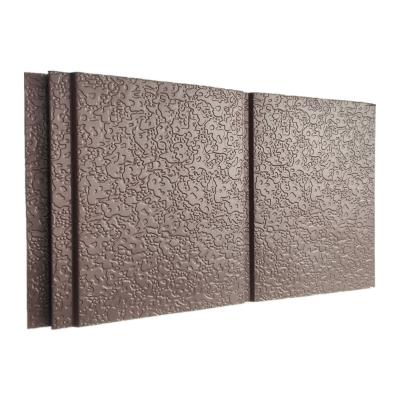 China Modern PU Foam Building Materials For Wall Cladding Outside Natural Stone Wall Cladding Metal Siding for sale