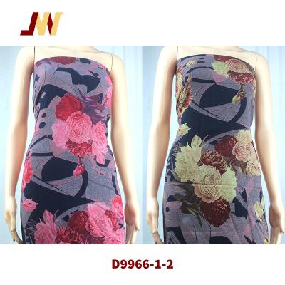 China 100% plain rayon fabric viscous digital discharge printed fabrication D9966 for sale