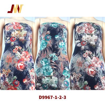 China Plain 30s rayon printed fabric viscose printed fabric digital dump printing D9967 for sale