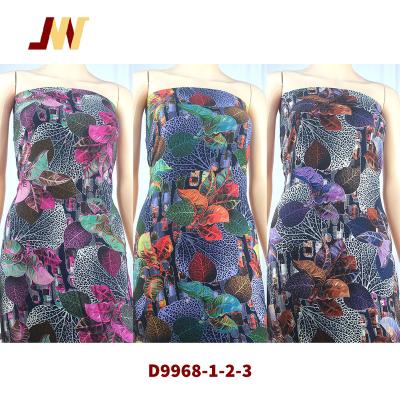 China 100% plain rayon fabric viscous challis digital dump printing D9968 for sale