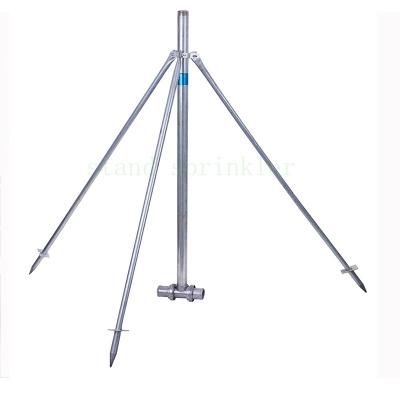 China Eco-Friendly Agriculture Rain Gun Tripod Stand Three Sprinkler Tripod Three Leg Rain Gun Stand Large for sale