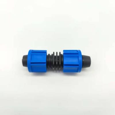 China Eco Friendly Agricultural Plastic Drip Tape Irrigation Fittings System Irrigation Rain Quick Connector for sale