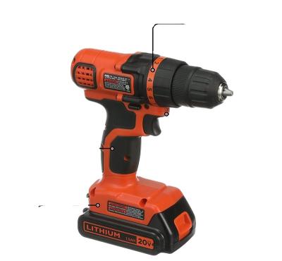 China Household Tool Cordless Drill 1500W Hand Drill Power Tools For DIY Machine Tool 1150rpm for sale